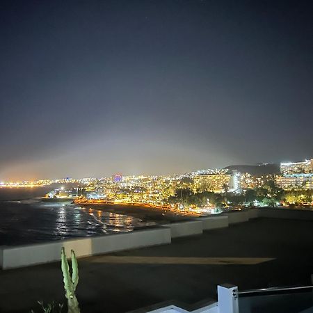 Sobre El Mar Con Vistas A Las Dunas De Maspalomas San Agustín Esterno foto