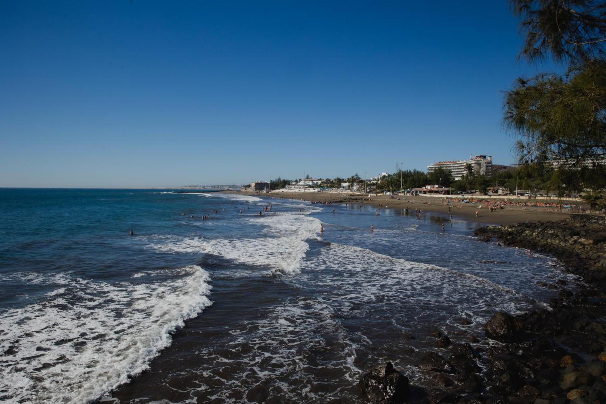 Sobre El Mar Con Vistas A Las Dunas De Maspalomas San Agustín Esterno foto