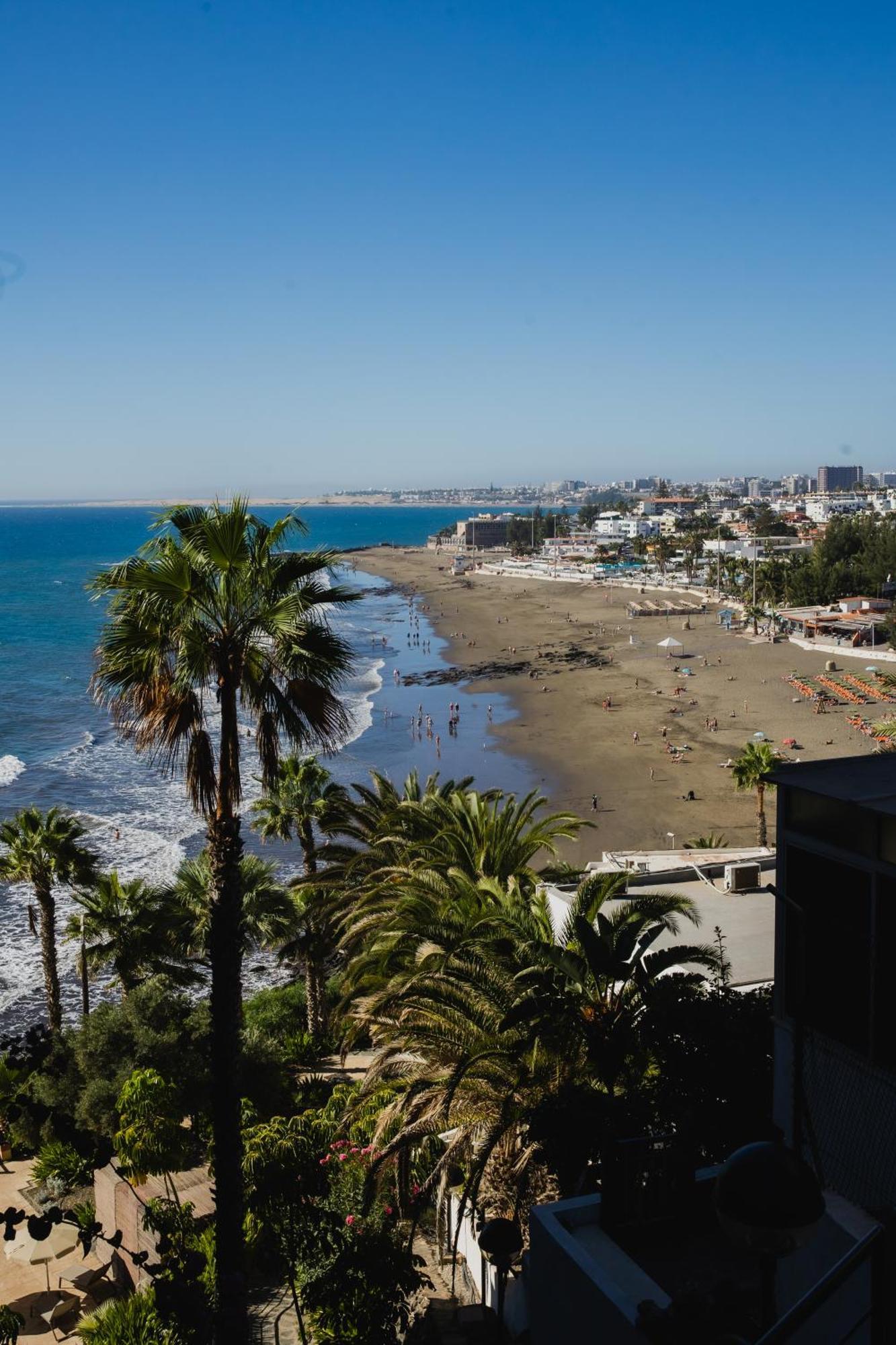 Sobre El Mar Con Vistas A Las Dunas De Maspalomas San Agustín Esterno foto