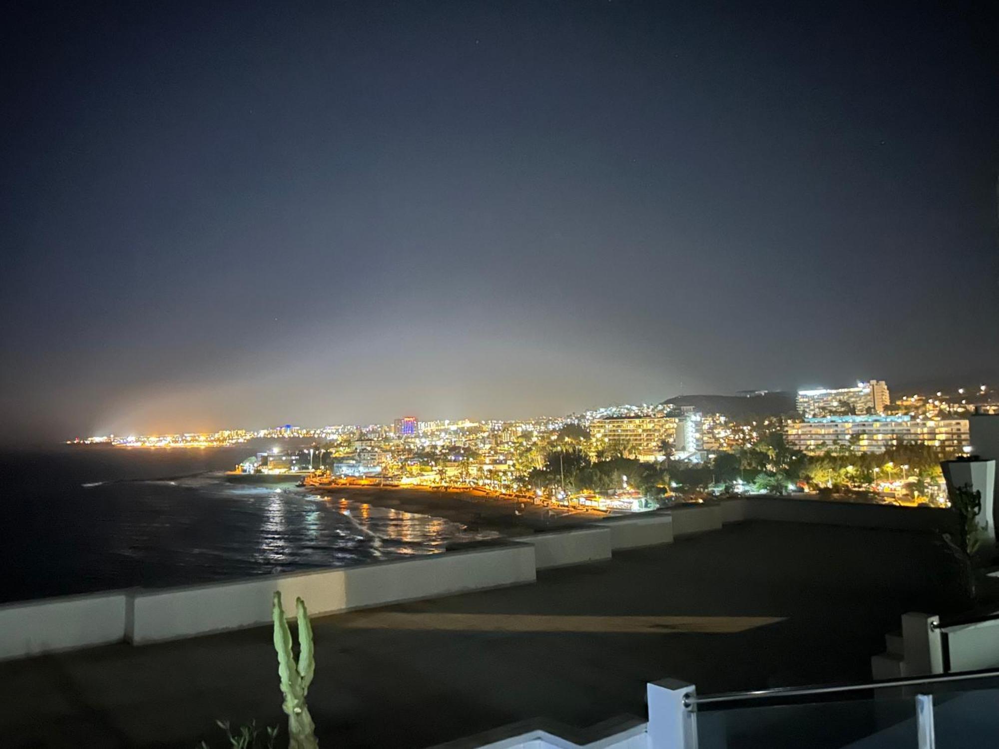 Sobre El Mar Con Vistas A Las Dunas De Maspalomas San Agustín Esterno foto