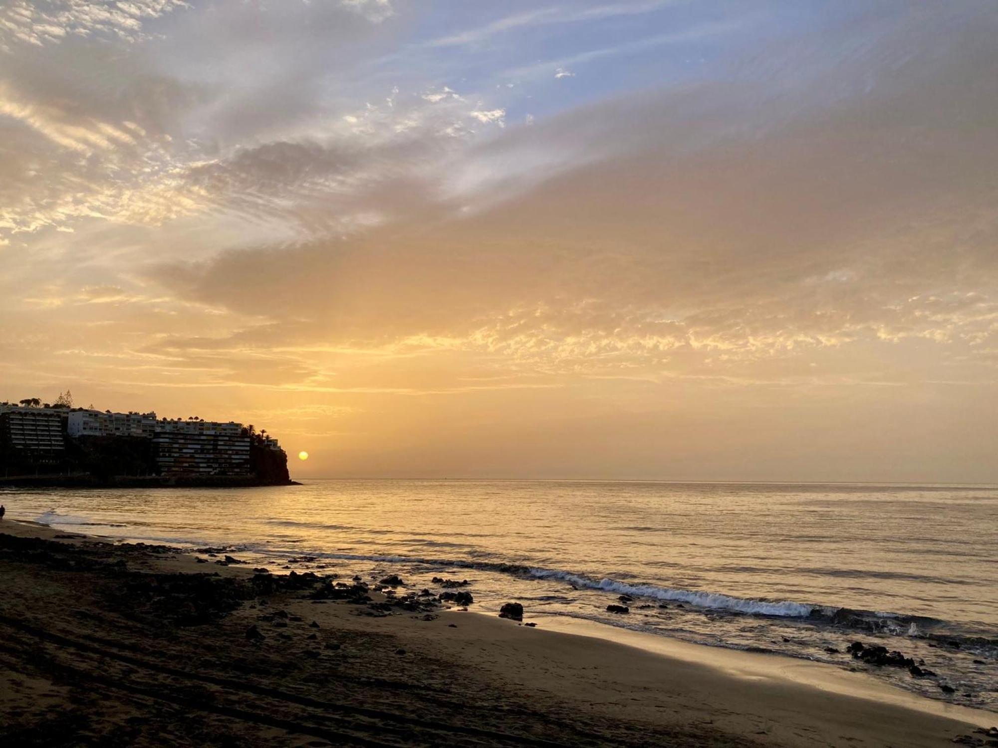 Sobre El Mar Con Vistas A Las Dunas De Maspalomas San Agustín Esterno foto