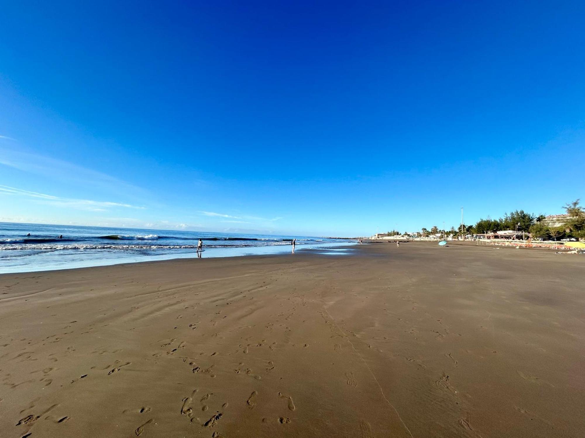 Sobre El Mar Con Vistas A Las Dunas De Maspalomas San Agustín Esterno foto